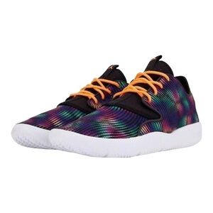 JORDAN GS ECLIPSE BLACK WHITE COLORFUL SNEAKERS LIGHTWEIGHT NIKE WOMEN SIZE 11